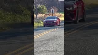 Procharged Mustang BIG RED BOV sounds absolutely insane ‍