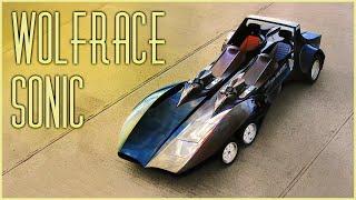 Wolfrace Sonic: Nick Butler's Six-Wheeled Futuristic Batmobile