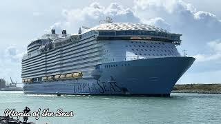 Amazing Sail Away | Utopia of the Seas | Cruise from Port Canaveral | July 26th, 2024