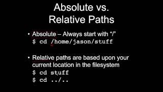 Path & Command Basics