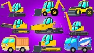 Construction Vehicles | Learn Heavy Vehicles | Educational Video for Kids & Toddlers