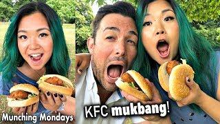 KFC has VEGAN CHICKEN?! How does it taste? // Munching Mondays Ep.28