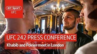 Full UFC 242 press conference: Khabib Nurmagomedov vs Dustin Poirier