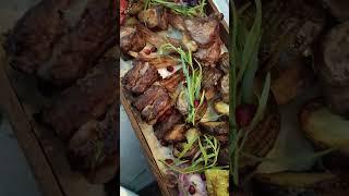 сочный жарим парим вкусные шашлыки#shorts#restaurant #meat#tiqe#chef