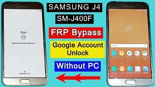 Samsung J4 FRP Bypass 2022 (SM-J400F) FRP Lock Remove | Google Account Unlock Without PC Android 10