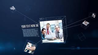Royalty Free | After Effects Template Cube Slideshow