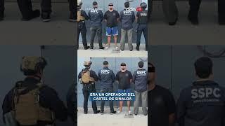 Un golpe más al narco: Detienen a "El Tigre" exmando policial y operador del Cártel de Sinaloa