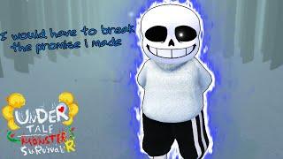 Undertale Monster Survival: Remastered Promised Sans Skin Gameplay