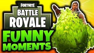 Fortnite Battle Royale: Funny Moments! - "KILLER BUSH!" - (Fortnite BR Gameplay)