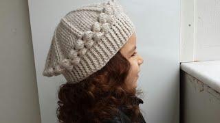 Tığ İşi Bere Şapka Yapımı crochet beanie hat making /örgü modelleri #6