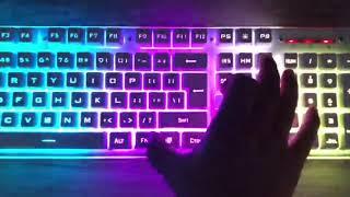 RedThunder K10 Wireless Gaming Keyboard Review & Test | Top Gaming Keyboard #Shorts