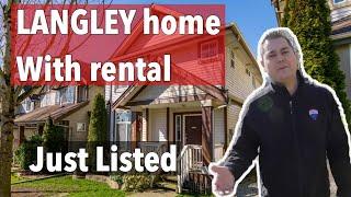 Just Listed in Langley Home with rental suite by Joe Pratap ReMax