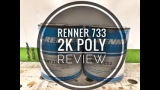 Renner 733 Water Based 2K polyurethane