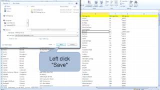 How to Save an Excel file as a .CSV File (Excel 2010) - by Turner Time Management