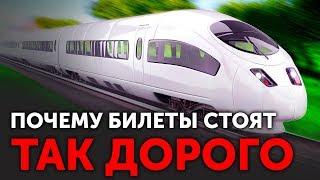 Почему билеты на поезд стоят так дорого