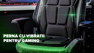 Prima PERNA DE GAMING DIN LUME si casti cu VIBRATII!