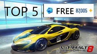 Asphalt 8: Top 5 Ways to Earn Free Tokens