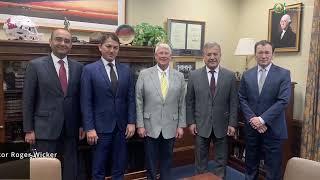 A few highlights of the First Deputy Chairperson of the #Uzbekistan Senate, Sodyq Safoev's visit to