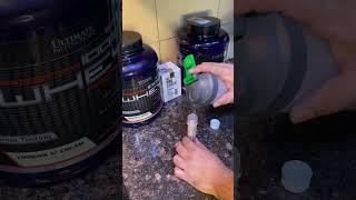 Ultimate Nutrition Prostar 100% Whey Protein Lab Test using MB PROCHECK kit #mb #shorts #prostarwhey