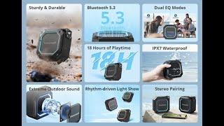 The Best Tiny Speaker Portable Speaker IPX7 , Tronsmart Groove 2