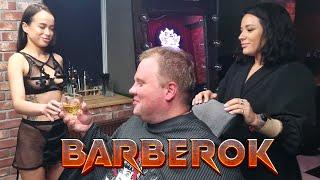 A Mysterious Barbershop with TWO Beautiful Lady Barbers️‍ I Have Never Had Such An ASMR!