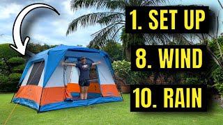 Eureka Copper Canyon LX 6 Tent Review (19 TESTS!)