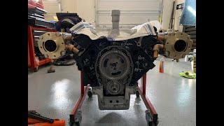 How to build a Chris Craft 283 / 350 conversion marine motor Part 5