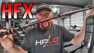 Halo HFX Fishing Rod Review (No one has seen this!!!)