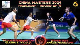 Dejan / Gloria [INA] vs Jesper TOFT / Amalie MAGELUND [DEN] | CHINA MASTERS 2024 | R16