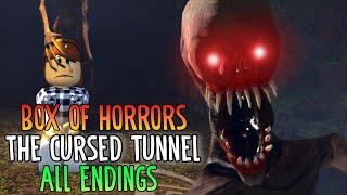 Box of Horrors The Cursed Tunnel All Endings [Full Walkthrough] - Roblox