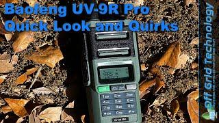 Baofeng UV-9R Pro Quick Look and some Quirks | Offgrid Technology