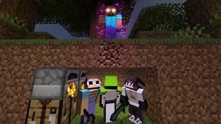 3 Minecraft Speedrunners VS Herobrine