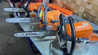 STIHL MS 180 VS VILLARTEC SB 018. STIHL MS 250 14000 оборотов нужно пиле для нормальной работы.