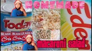 MAKARONI SALAD|MABILISANG LUTO|team RDvlog#shorts #salad#homemade#yummy #delicious