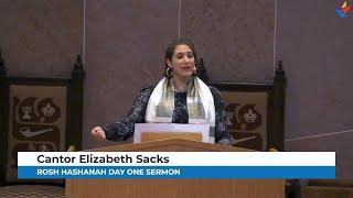 Rosh HaShanah Day 1 Sermon | Cantor Elizabeth Sacks | High Holy Days 2024/5785