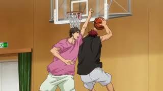 Kagami vs Kiyoshi (kuroko no basketball)