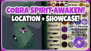 COBRA SPIRIT AWAKEN *LOCATION+SHOWCASE* (SHINDO LIFE) ROBLOX 2020