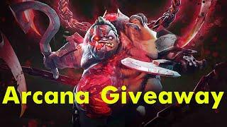 Arcana Giveaway { Pudge: Feast of Abscession } Giveaway - #Dota2 School