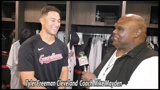 Tyler Freeman Cleveland & Coach Michael E. Mayden