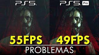  [4K] Problemas en PS5 PRO | Alan Wake 2 [FPS + Resolución]