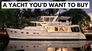 Ready to Cruise!!! ️ $749,000 Grand Alaskan 60 Liveaboard Fast Trawler Yacht Tour