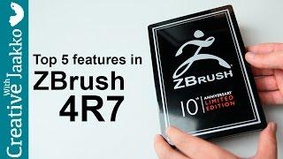 Top 5 Features in ZBrush 4R7 (With 10th Anniversary Limited Edition box!)