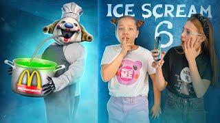 Evil ice scream 6 Robot Maty! The terrible secret of McDonald's, that's who makes all the fast food!