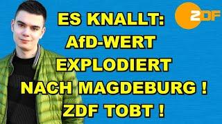 AfD-Wert EXPLODIERT nach Magdeburg! ZDF tobt!