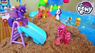 My Little Pony Beach Vacation Pool Party! Part 2 | Mommy Etc