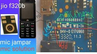 jio 320b mic jumper solution/jiof320b mic way