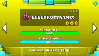 Geometry Dash - Electrodynamix (All coins)