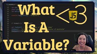 What is a Variable? | JavaScript in less-than 3 minutes | JavaScript Beginner Series