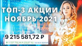 ТОП-3 лучшие ростовые акции на ноябрь 2021. Какие акции роста купить в конце 2021 года?