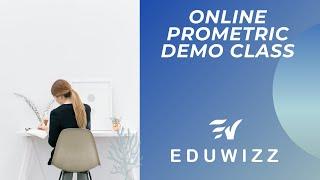 ONLINE PROMETRIC COACHING DEMONSTRATION VIDEO CLASS BY EDUWIZZ ACADEMY - | SABARI SIR | - 2